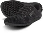 leguano aktiv lavaschwarz Barfu&szlig;schuhe Sneaker schwarze Sohle- Gr. 43