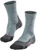 FALKE TK2 Melange Damen Trekking Socken blau- Gr. 37-38