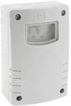 D&auml;mmerungsschalter wei&szlig; IP54 230V, 10A, 3-500 Lux
