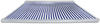 LED-Vollkassettenmarkise Elos V2 inkl. Windsensor marineblau-weiß 350 x 250 cm