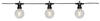 LED Lichterkette CIRCUS - 10 Kugeln, D: 8cm - warmwei√üe Filament LED - 4,5m -