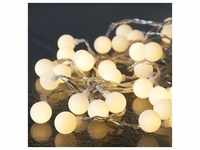 LED Lichterkette BERRY - 50 warmwei√üe, opale LED - L: 7,35m - transparentes...