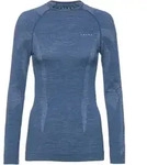 Falke Wool Tech Langarmshirt Damen in capitain, Gr&ouml;&szlig;e XS - blau
