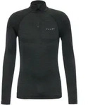 Falke Wool Tech Langarmshirt Herren in black, Gr&ouml;&szlig;e L - schwarz