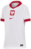 Nike FQ8509-100, Nike Polen 2024 Heim Teamtrikot Kinder in white-sport red, Größe