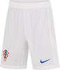 Nike FQ8583-100, Nike Kroatien 2024 Heim Fußballshorts Kinder in white-hyper royal,
