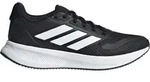 adidas Runfalcon 5 Jr Laufschuhe Kinder in cblack-ftwwht-cblack, Gr&ouml;&szlig;e 38 - schwarz