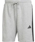 adidas 3S FT Shorts Herren in mgreyh-black, Gr&ouml;&szlig;e XL - grau