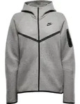 Nike Tech Fleece 2 Trainingsjacke Damen in dk grey heather-black, Gr&ouml;&szlig;e S - grau
