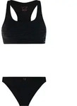 Protest Eager Bikini Set Damen in true black, Gr&ouml;&szlig;e 34 - schwarz