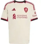 adidas FC Liverpool 25-26 ausw&auml;rts Teamtrikot Kinder in wonwhi, Gr&ouml;&szlig;e 128 - beige