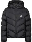 Nike NSW ADP Steppjacke Kinder | Gr. 158/164 | schwarz - schwarz