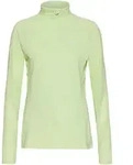 Odlo ESSENTIAL CERAMIWARM Funktionsshirt Damen in shadow lime, Gr&ouml;&szlig;e M - gelb