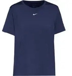 Nike ONE CLASSIC Funktionsshirt Damen in midnight navy-white, Gr&ouml;&szlig;e XL - blau