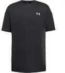 Under Armour TECH Funktionsshirt Herren in black, Gr&ouml;&szlig;e L - schwarz