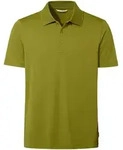 VAUDE Essential Poloshirt Herren in dark leaf, Gr&ouml;&szlig;e S - gr&uuml;n