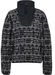 Columbia Sequoia Grove Fleeceshirt Damen in black-horizons, Gr&ouml;&szlig;e M - schwarz