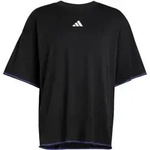 adidas TRAIN T-Shirt Herren in black, Gr&ouml;&szlig;e L - schwarz