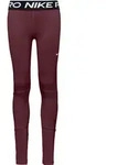 Nike Pro Tights M&auml;dchen | Gr. 122/128 | rot - rot
