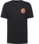 Santa Cruz Classic Dot Chest T-Shirt Herren | Gr. M | schwarz - schwarz