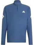 adidas ADI365--- ZIP M Funktionsshirt Herren | Gr. M | blau - blau