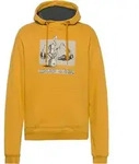 E9 HOOD Hoodie Herren | Gr. XL | gelb - gelb