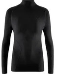 Falke Maximum Warm Langarmshirt Damen in black, Gr&ouml;&szlig;e L - schwarz