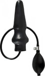 Late X 05099140000, Late X Inflatable Latex-Analplug Aufpumpbar Schwarz