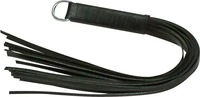ZADO 02542230000, Mini-Peitsche aus Leder Zado Schwarz