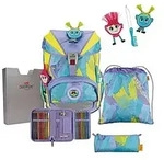 DerDieDas ErgoFlex Hippie Hair Schulrucksack-Set