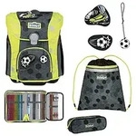 Scout Micro Schulranzen Set Superflash Extreme Soccer Star 5-teilig