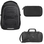 Coocazoo Porter Black Coal Schulrucksack Set 3tlg