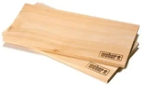 Weber 17522, Weber R&auml;ucherbretter aus Zedernholz, 2 St&uuml;ck, 15 x 30 cm
