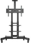 Mobiler TV-St&auml;nder f&uuml;r Fernseher und Professionelle Displays 40"-70", max....