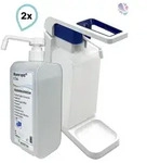 SET: Blanc Hygienic Hebelspender 1.000ml + 2x 1 Liter Haut- und...