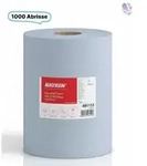 Putzrolle KATRIN Putztuchrollen XXL 500, 2-lagig, blau, 1.000 Abrisse, 2 Rollen,