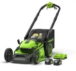 Greenworks POWERALL 48V (24V x 2) Rasenm&auml;her 46cm mit Radantrieb Gen. II - 2x...