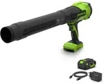 Greenworks POWERALL 24V Laubbl&auml;ser 209 km/h - 4Ah Akku