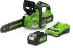 Greenworks POWERALL 24V Kettens&auml;ge 30cm - 4Ah Akku