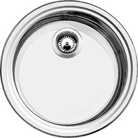 Blanco Rondosol - Sp&uuml;le, Durchschnitt 46 cm, geb&uuml;rsteter Edelstahl 513306