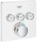 Grohe Grohtherm SmartControl - Thermostat-Wannenarmatur - Unterputz mit 3