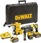 DeWALT - 54V Akku-Kombihammer mit integrierter Staubabsaugung, 2x 9,0 Ah FLEXVOLT