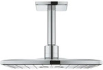 Grohe Rainshower SmartActive Cube - Kopfbrause 310, Ausladung 14 cm, 2 Strahlen,