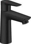 Hansgrohe Talis E - Waschtischarmatur mit Ablaufgarnitur, CoolStart, schwarzmatt