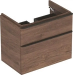 Geberit Smyle Square - Waschtischunterschrank, 73x47x62 cm, 2 Ausz&uuml;ge,...