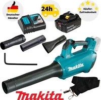 Makita - 18V Akku-Laubbl&auml;ser, 1x 5,0 Ah LXT Akku, Ladeger&auml;t DUB184RT