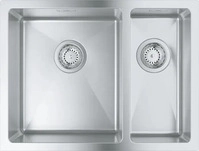 Grohe - Sp&uuml;lbecken K700 mit Ablauf, 60x45 cm, geb&uuml;steter Edestahl 31577SD1