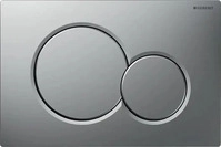 Geberit Sigma01 - Bet&auml;tigungsplatte, lackierter Chrom matt/gl&auml;nzend Chrom