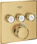 Grohe Grohtherm SmartControl - Thermostatarmatur f&uuml;r Unterputzmontage, 3 Ventile,