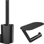 Hansgrohe WallStoris - WC-Accessoires, Schwarz matt 27969670